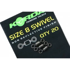 Korda Swivel Size 8 (20 Stuks) -Vis Tactiek Verkoop 07ef32a9009d919f