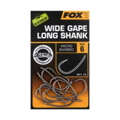 Fox Edges Armapoint Super Wide Gape Long Shank Karper Haak #5 (10 Stuks) -Vis Tactiek Verkoop 1168ab8a2b92eced