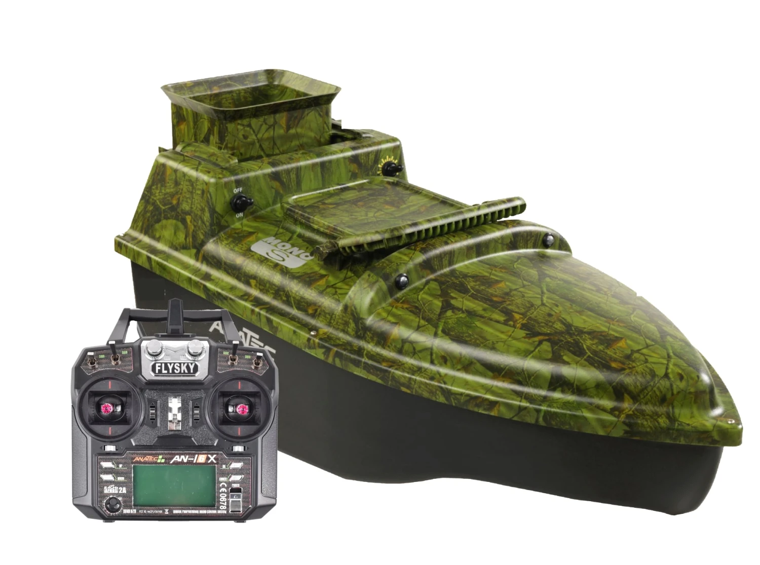 Anatec Mono S Oak Voerboot 2 Anatec Mono S Oak Voerboot - Afbeelding 2