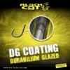 #4/0 Black Cat Treble DG DG Coating 5pcs