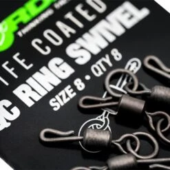 Korda PTFE QC Ring Swivel Size 8