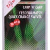 Carp Zoom Feeder&Match Quick Change Swivel #10 (10pcs)