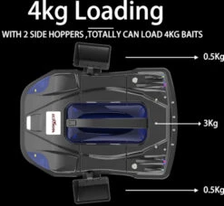 Boatman Leader Pro Voerboot Zwart