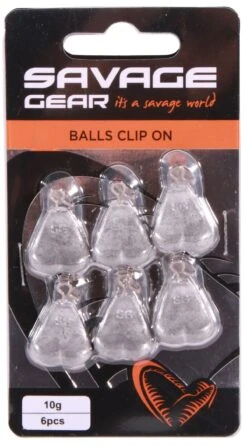 Savage Gear Balls Clip On 10gr (6 Stuks)