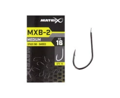 Matrix MXB-2 Barbed Spade End Black Nickel (10st) Maat 16 -Vis Tactiek Verkoop a8c62586f05a9d12