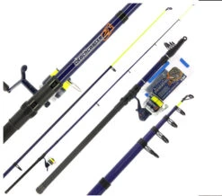 Angling Pursuits Telescopic Beachcaster Combo 3,60m (50-150g) -Vis Tactiek Verkoop f489b5e96dfb268f